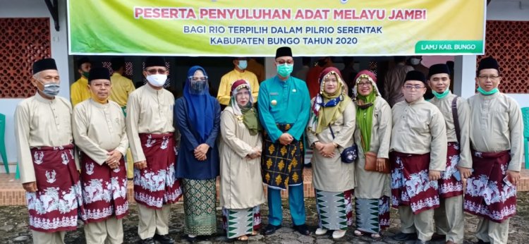 Pjs Bupati Bungo Buka Pembekalan Adat Rio Terpilih