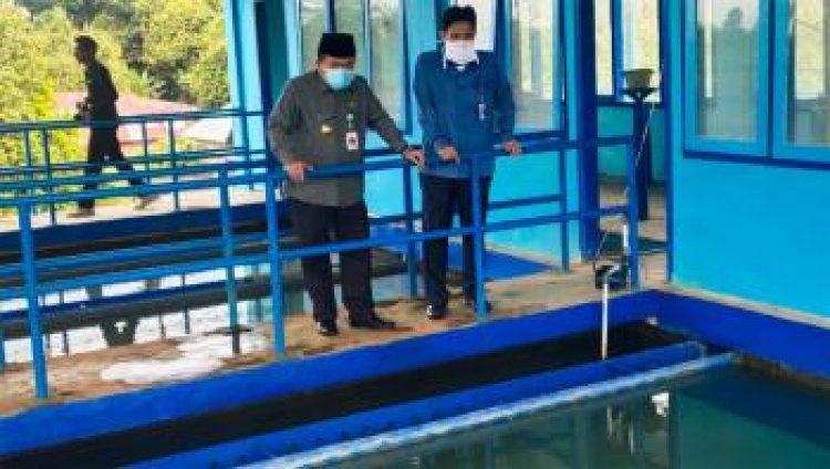 H Al Haris Langsung Cek Kerusakan Instalasi PDAM