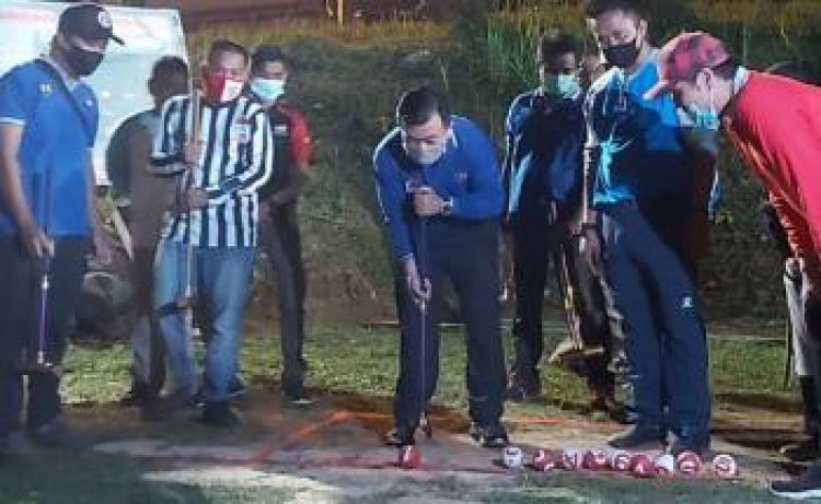 H Al Haris Buka Mini Turnamen Gateball