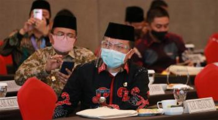 H Al Haris Ikuti Rakor Pilkada Serentak 2020