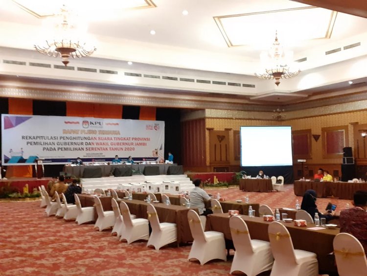 Pleno Rekapitulasi Suara, Haris- Sani Peroleh Suara Tertinggi