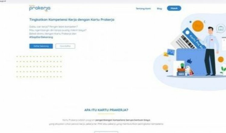 Dibuka 2021, Simak Cara Daftar Kartu Prakerja Gelombang 12