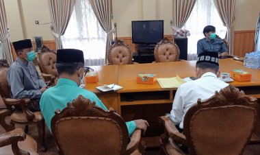 Vidcon Dua Kementerian dan BNPB, Wabup Bungo Sebut Vaksinasi Hingga ke Daerah