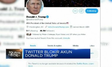 Akun Twitter Donald Trump Diblokir Permanen, Roy: Siapapun Kita Harus Junjung Etika Bermedsos