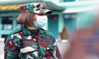 Gara-gara Berambut Pirang, Anggota Kowad Cantik Ini Mengaku Sering Ditegur Atasan