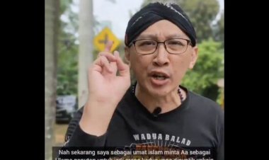 Dilaporkan KNPI Atas Cuitan Rasisme, Abu Janda Malah Salahkan Rocky Gerung
