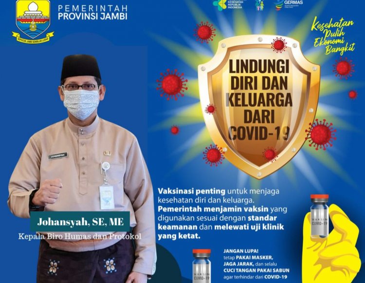 Pasien Terkonfirmasi di Jambi Bertambah 78 Orang, Satgas Minta Masyarakat Mau Ikuti Vaksinasi