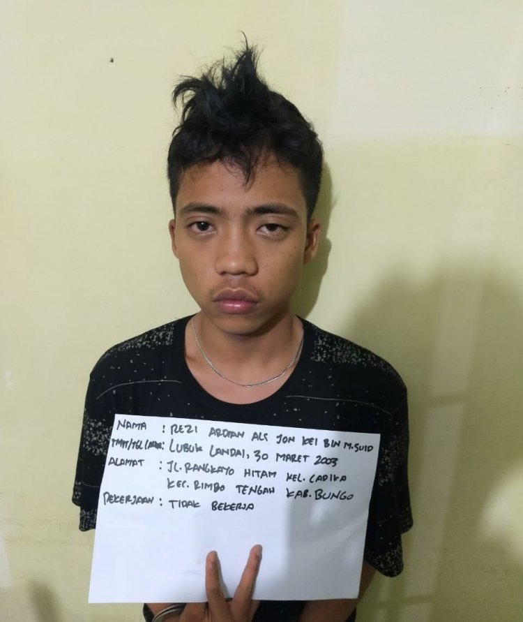 Jon Kei Sempat Kabur Saat Ditangkap Polisi Bungo, Ini Barang Bukti yang Ditemukan