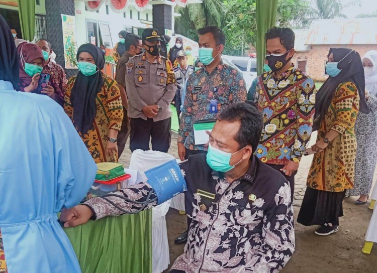 Wabup dan Kajari Muarojambi Gagal Divaksin, Ini Alasannya
