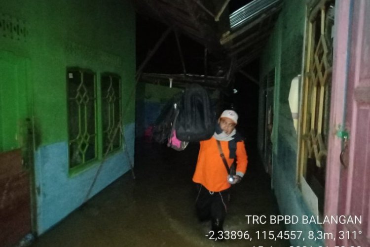3.571 Rumah Terendam Banjir di Kabupaten Balangan