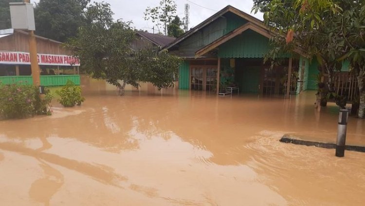 Banjir di Kalsel, 21 Ribu Mengungsi 6 Ribu Rumah Terendam Air