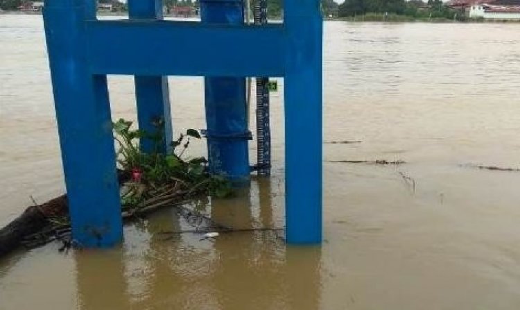 Debit Sungai Batanghari Naik Signifikan, Warga Diminta Waspada