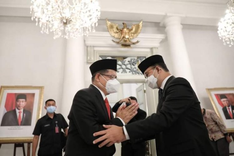 Lantik Marullah Matali Menjadi Sekda DKI Jakarta, Ini Pesan Anies...