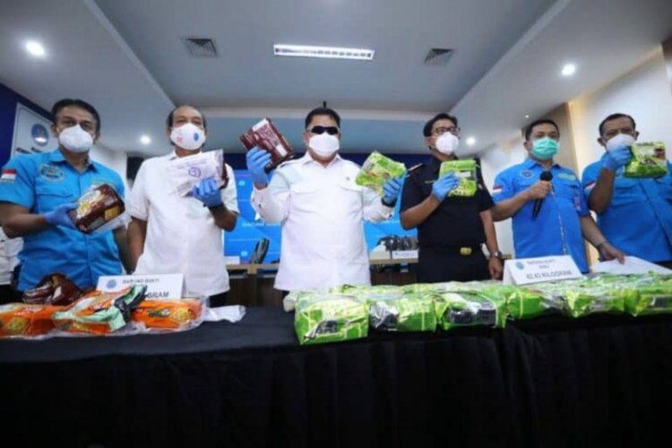 BNN Bongkar Dua Kasus Narkoba, BB Diamankan 53,05 Kilogram dan Diantaranya dari Malaysia