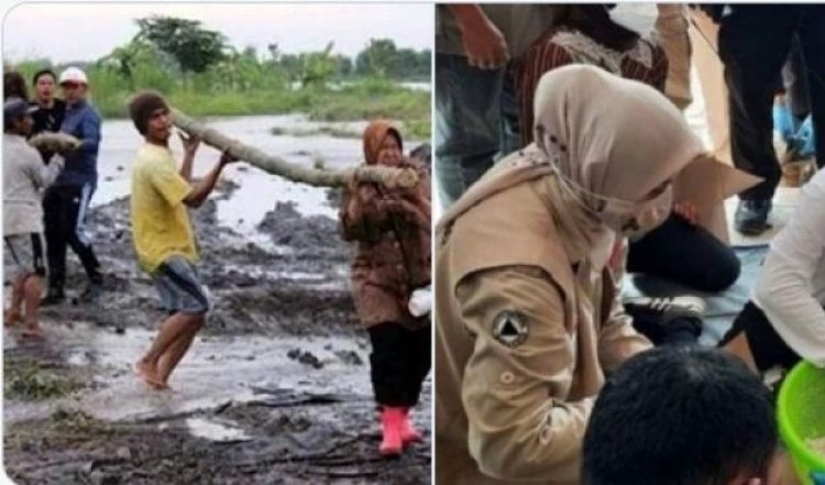 Viral Risma Angkat Kayu di Lokasi Bencana, Gus Umar: Tugas Dia Itu Gimana Bantuan Berjalan Lancar