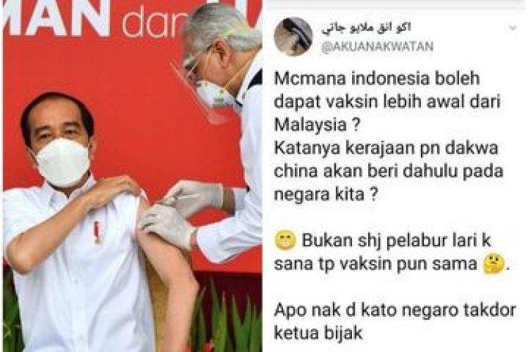 Menkes: Orang Malaysia Marah-marah, Indonesia Negara Terbelakang Duluan Dapat Vaksin