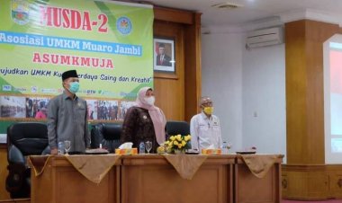 Dibuka Bupati, Waka DPRD Ahmad Haikal Hadiri Musda II Asosiasi UMKM Muarojambi