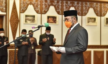 Sah! Sudirman Ditunjuk Menjadi Plh Gubernur Jambi