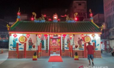 Imlek di Tanjung Pandan dalam Suasana Pandemi Covid-19, Batasi Jumlah Tamu