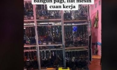 Viral! Emak-emak Ini Pamer Mesin Bitcoin: Santai di Rumah Tetap Dapat Cuan
