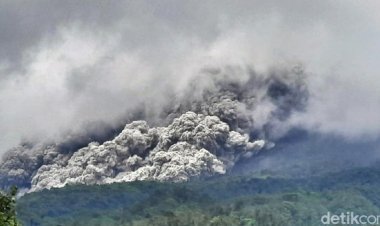 Waspada! Gunung Merapi Luncurkan 12 Kali Lava Pijar