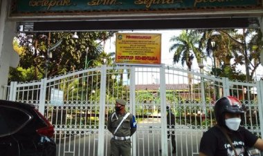 Lapangan Merdeka Medan Ditutup Lantaran Senam Langgar Prokes