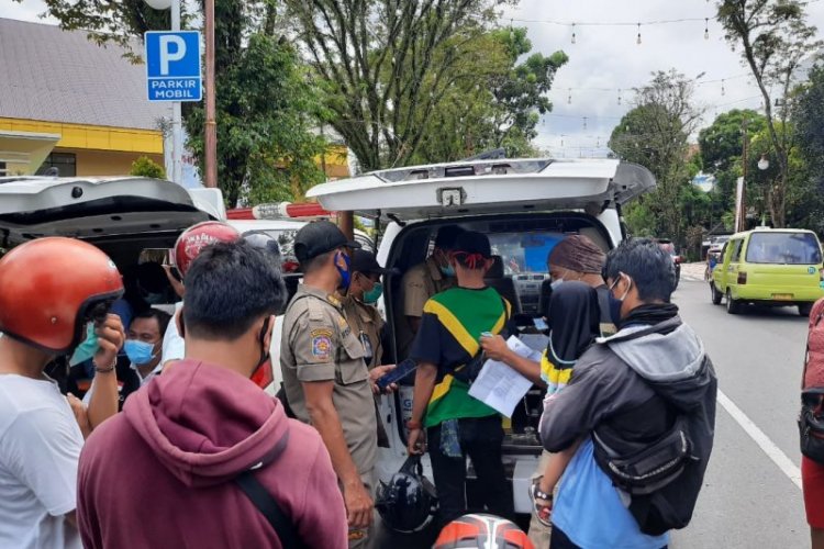 Duh! Terjaring Operasi Yustisi, 21 Warga Reaktif COVID-19