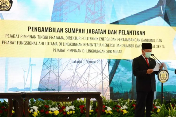 Menteri Arifin lantik 31 Pejabat Pimpinan Termasuk SKK Migas