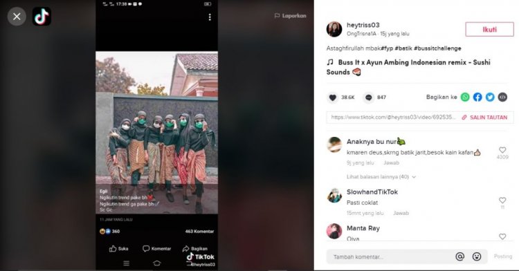 Viral! Sekelompok Gadis Tak Gunakan BH, Netizen: Astaghfirullah Mbak