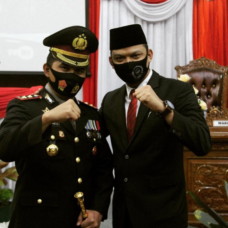 Ketua DPRD Muaro Jambi Yuli Setia Bakti Apresiasi  Kinerja Kapolres Muaro Jambi