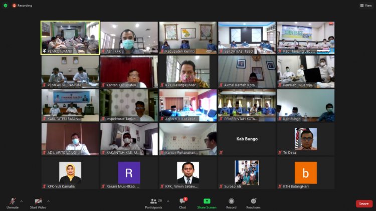 Duh, Ada Ratusan PSU di Bungo dan Muarojambi Belum Terindentifikasi, KPK: Pemda Harus Meminta Bukan Menunggu!