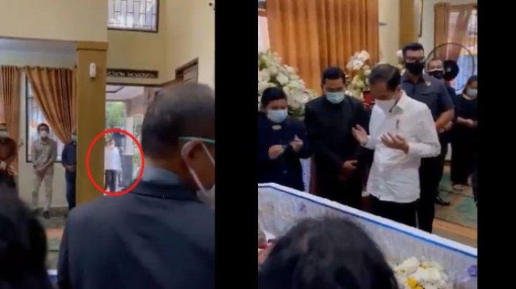 Lihat Tingkah Jokowi Masuk Rumah saat Melayat, Ajudan Malah Bingung
