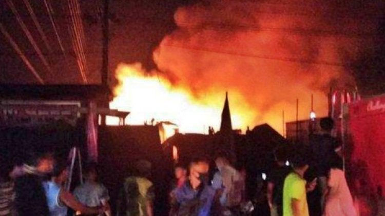 Tangki Minyak Meledak, Warga Heboh dan Sebut Diduga Penampungan Ilegal