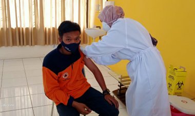 Giliran Pegawai BPBD Muarojambi Divaksin