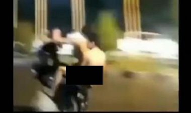 VIRAL! Dua ABG Boncengan Motor Hanya Pakai Celana Dalam, Polisi: Sudah Diidentifikasi