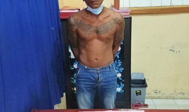 Nekat Bobol Rumah, Pria Asal Inhil Riau Ini Nyaris Dihajar Warga di Tanjab Barat