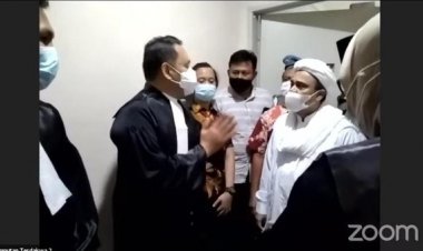 Ogah Lagi Ikuti Sidang Virtual, Jaksa Minta Hakim Terbitkan Panggil Paksa Rizieq Shihab