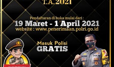 Catat!!! Ini Tanggal Rekrutmen Polri, dan Segini Kuota untuk Polda Jambi