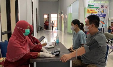 Setelah Nakes, TNI dan Polri, Kini Giliran Petugas Umat Beragama Divaksin di Tanjab Barat