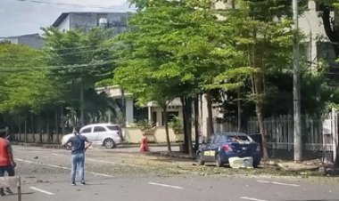 Ledakan Bom di Katedral Makassar Bikin Heboh, Ada Potongan Tubuh Manusia