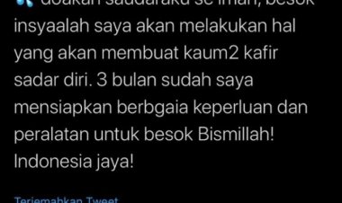 Netizen Dibikin Heboh, Diduga Wasiat Bomber Gereja Katedral di Medsos