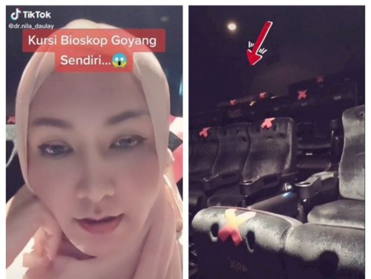 Viral Kursi Bioskop Goyang-goyang, Dokter Cantik Ini: Astaghfirullah...Nuansa...