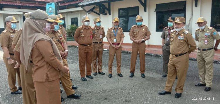 Siang Ini Putusan MK Dibacakan, Al Haris Lebih Memilih Pimpin Apel Pagi di Merangin