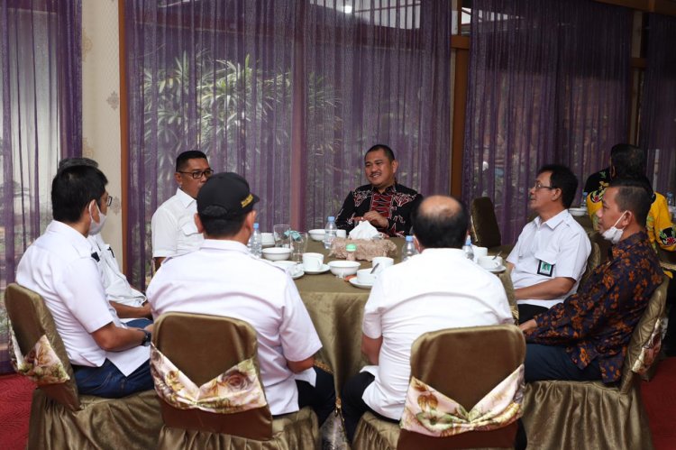 Bupati Mashuri Minta BPJN Jambi Perbaiki 84 KM Jalan Nasional