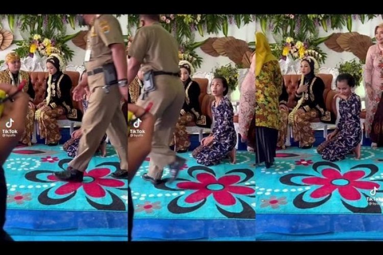 Viral Nikahan Didatangi Satpol PP Perias Auto Pucat, Netizen: Nikahan Ada Satpol jadi Parno, Sumpah!