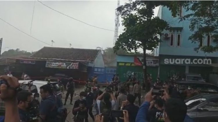 Suara Ledakan Bikin Wartawan dan Warga Kocar-kacir, Polisi: Bahan Peledak dari Terduga Teroris