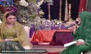 Pernikahan Aurel dan Atta Halilintar Digelar Live, Prabowo dan Jokowi Dikabarkan Jadi Saksi