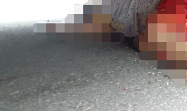 Kecelakaan di Muarojambi, Perempuan Ini Terjepit di Kolong Bus