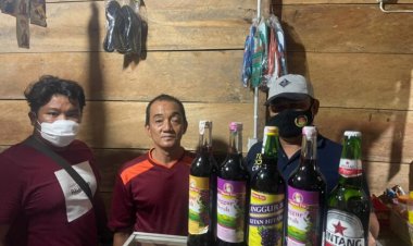 Bulan Puasa, Pemilik Warung di Mendalo Indah Ini Malah Jual Minuman Beralkohol