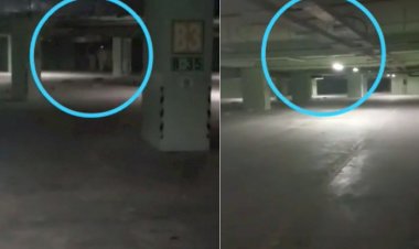 Ngeri! Satpam Ini Sempat Rekam Penampakan Kuntilanak dan Pocong di Mal